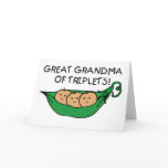 Great Grandma of Triplets cards