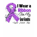Great-Grandma - Pancreatic Cancer Ribbon Tee Shirts