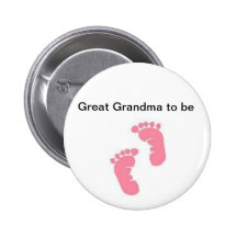 Great Grandma to be Pin