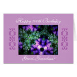 Great-grandma's 100th birthday cards