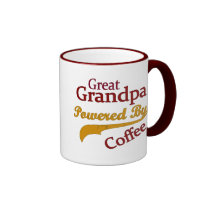 Great Grandpa Powered By Coffee mugs