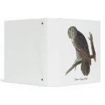 Great Gray Owl, John Audubon binders