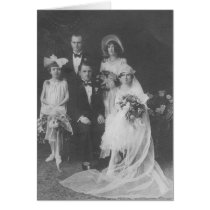 Great Great Grandparents wedding cards