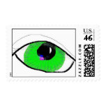 Great Green eye Postage Stamps