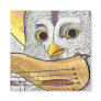 Great Grey Owl Hornlute Magnet
