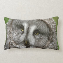 Great Grey Owl Pillow