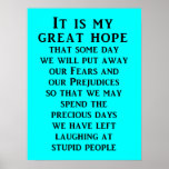 Great Hope 001wht Print