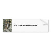 Great Horned Owl Bumper Sticker bumper stickers by Critterpainter Great Horned Owl Bumper Sticker bumper stickers
