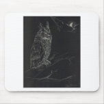 Great Horned Owl mousepad