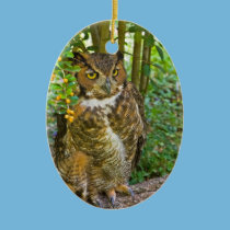 Great Horned Owl Ornament ornaments