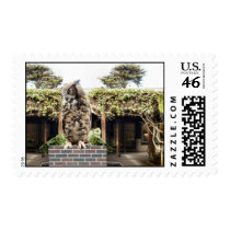Great Horned Owl stamps