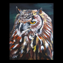 Great Horned Owl posters