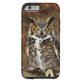 Great Horned Owl Tough iPhone 6 Case