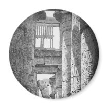 Great Hypostyle Hall Karnak Egypt ~ 1845 Fridge Magnets