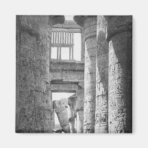 Great Hypostyle Hall Karnak Egypt ~ 1845 Magnets