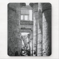 Great Hypostyle Hall Karnak Egypt ~ 1845 Mousepads