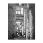 Great Hypostyle Hall Karnak Egypt ~ 1845 Post Cards
