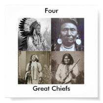 Great  Indian Chiefs Poster posters