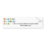 Great Jakes Bumper Sticker