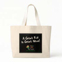"Great Kid is Great News" Bag by Unclejayexplains "Great Kid is Great News" Bag