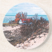 Great Lakes Beach House Coaster coasters