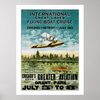Great Lakes Flying Boat print