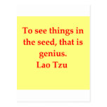 great Lao Tzu quote Post Cards