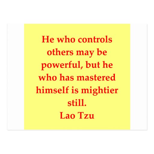 great Lao Tzu Quote Postcards