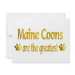 Great Maine Coon Invitation