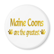 Great Maine Coon magnets by MyFavoriteCat Great Maine Coon magnets