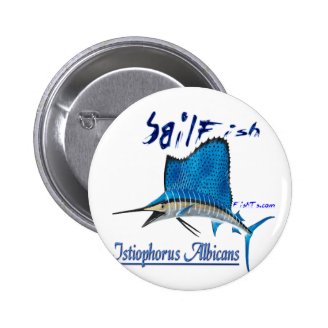 Great Marine Game Fish Pinback Buttons