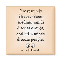 Great Minds Magnet