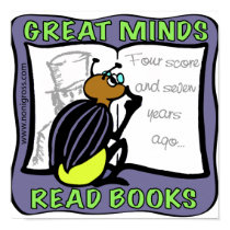 Great Minds Read Books posters