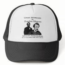 Great Moments in Zombie History Trucker Hats