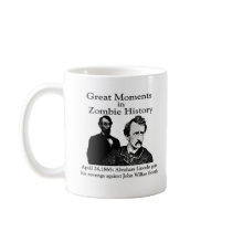 Great Moments in Zombie History Mugs