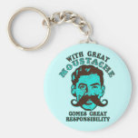 Great Moustache Key Chains