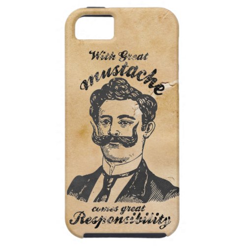 Great mustache iPhone 5 cases