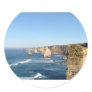 Great Ocean Road Round Stickers