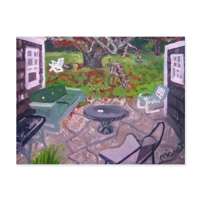 Great Old House Amagansett Post Card by AaronMonet1