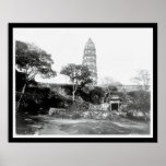 Great Pagoda in Soochow, China 1898 posters