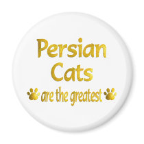 Great Persian magnets by MyFavoriteCat Great Persian magnets