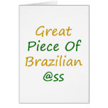 Great Piece Of Brazilian Ass Card