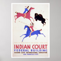 Great Plains Indian 1939 WPA Posters
