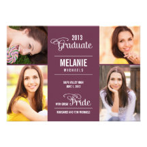 Great Pride Graduation Invitation /Announcement