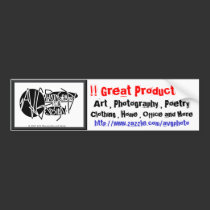 !! Great Products !! Promotional Bumper Sticker bumper stickers