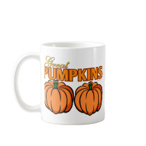 Great PUMPKINS mugs