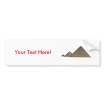 Great Pyramid of Giza: Bumper Stickers