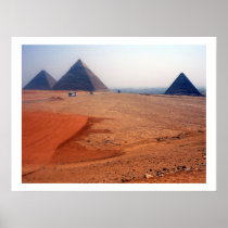great pyramids border print