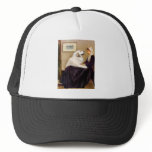 Great Pyrenees 2 - WHistler's Mother Mesh Hat