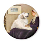 Great Pyrenees 2 - WHistler's Mother Fridge Magnets